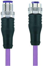 PB-WAKSW2.012-2-PB-WASSW2.012/S1800 | M12/M12 Profibus, 5p, female 0°/male 0°, 2 m, PUR