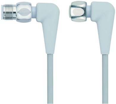 FB-WWAKH3-5-FB-WWASH3/S3930 | M12/M12 cable, 3p, female 90°/male 90°, 5 m, TPE, food