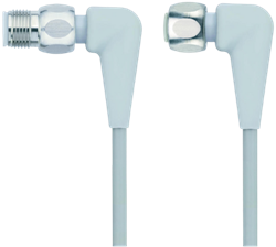 FB-WWAKH4.5-2-FB-WWASH4.5/S3930 | M12/M12 cable, 5p, female 90°/male 90°, 2 m, TPE, food