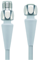 FB-WAKH3-2-FB-WASH3/S3930 | M12/M12 cable, 3p, female 0°/male 0°, 2 m, TPE, food