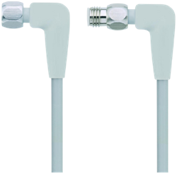 FB-SWKPH4-5-FB-SWSPH4/P01 | M8/M8 cable, 4p, female 90°/male 90°, 5 m, PVC, food