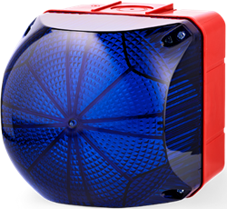QDL 874 365 408 | Steady/flashing Beacon,  24-48 VAC/DC, IP66, blue, LED
