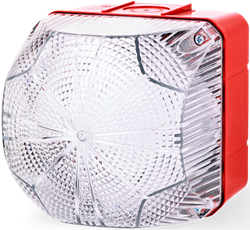 QDL 874 364 413 | Steady/flashing Beacon, 230 VAC, IP66, clear, LED