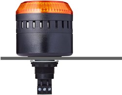 EDG 814 521 310 | Optical/Acoustic, 120 VAC, orange, LED, buzzer, panel mount