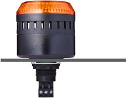 EDG 814 521 313 | Optical/Acoustic, 230 VAC, orange, LED, buzzer, panel mount