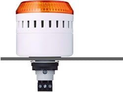 EDG 814 121 310 | Optical/Acoustic, 120 VAC, orange, LED, buzzer, panel mount