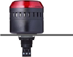 EDG 814 522 310 | Optical/Acoustic, 120 VAC, red, LED, buzzer, panel mount