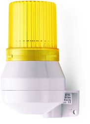 KDL 710 017 005 | Optical/Acoustic, 24 VDC, yellow, bulb lamp, Horn