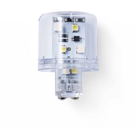 LLB 893 012 313 | LED bulb flashing light, red, ba15d, 230/240 VAC