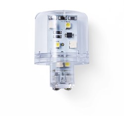 LLB 893 014 405 | LED bulb flashing light, clear, ba15d, 24 VAC/DC