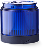 PC7DF 910 025  405 | Optical module, multifunctional, blue, 70mm, IP66, 24 VAC/DC, LED