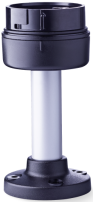 PC7MR 910 743  900 | Base, alu tube, with plastic foot