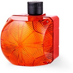 QFM 874 661 408 | Strobe Beacon, 24 VAC/DC, plastic, 10 J, orange