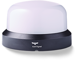 RCDM 850 566 313 | Multifunction beacon, green, 110mm, IP 66, 110-230 VAC, LED