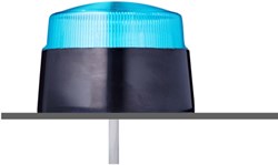 XB2 D118 525 313 | Strobe Beacon, 230 VAC, plastic, 2 J, blue