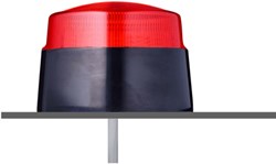 XB2 D118 522 305 | Strobe Beacon, 24 VAC, plastic, 2 J, red