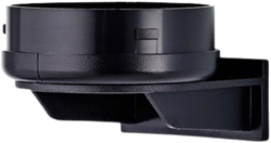 BVF 840 502 900 | Base for vertical mounting, plastic, IP65, black