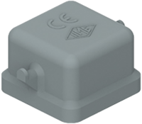 CKH 03 CAS | Protection Cover, Size 21.21, CKH Plastic, 2 Pegs, For Male Inserts, Loop