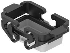 CLC 10 G | Cover, size 57.27, Alu, 2 levers IL-BRID, Gasket, Loop