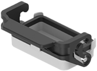 CLC 10 LG | Cover, size 57.27, Alu, 1 lever IL-BRID, Gasket, Loop