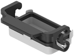 CLC 10 LG | Cover, size 57.27, Alu, 1 lever IL-BRID, Gasket, Loop