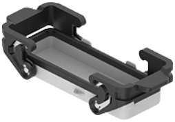 CLC 24 G | Cover, size 104.27, Alu, 2 levers IL-BRID, Gasket, Loop