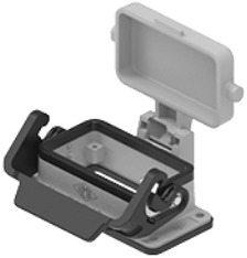 CLI 10 L | Bulkhead Mounting Housing, size 57.27, Alu, 1 lever IL-BRID