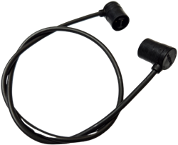 Closing plug | Double-sided closing plug with 400 mm PUR cable