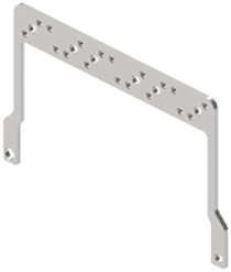 CR 24 STA | Shield earthing anchorages, size 104.27, high, Zinc plated iron