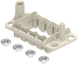 CX 04 PDM | Docking frame, size 77.27, MIXO Plastic, for 4 ME