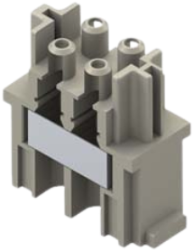 CX 04 SCF-H | Adaptor, MIXO, 1MU, 4P, For Fibre Optic SC-Contact, With Metallic Sleeve, Female