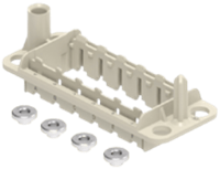 CX 06 PDM | Docking frame, size 104.27, MIXO Plastic, for 6 ME