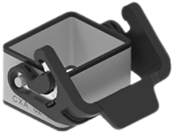 CXA 02 I | Bulkhead Mounting Housing, MIXO TWO, zinc, 1 lever IL-BRID