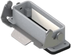 CZ7I 25 L | Bulkhead Mounting Housing, Size 66.16, Alu, 1 Rigid Lever