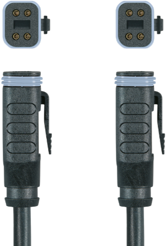 MA-ET06-4S-3-MA-ET06-4S/S370 | Deutsch-ET, 4p, female 0°/female 0°, 3 m, PUR