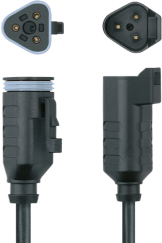 Deutsch-ET, 3p, female 0°/male 0°, 1 m, PUR