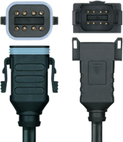 MA-ET06-8S-1-MA-ET04-8P/S370 | Deutsch-ET, 8p, female 0°/male 0°, 1 m, PUR