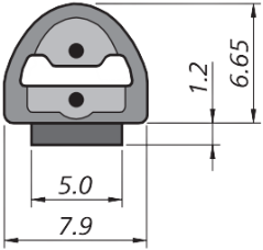 EKS 011 | Miniature switch strip, self-adhesive