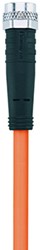 AL-SKP3-10/S370 | M8 connector, 3p, female 0°, 10 m, PUR