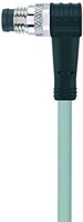 AL-SWSP4-5/P00 | M8 connector, 4p, male 90°, 5 m, PVC