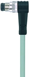 AL-SWSP4.5-2/P00 | M8 connector, 5p, male 90°, 2 m, PVC