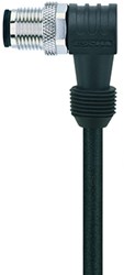 AL-WWASG4-2/S370 | M12 connector, 4p, male 90°, 2 m, PUR
