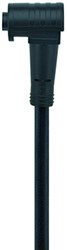 AL-ZWKP4-2/S370 | M8 connector, 4p, female 90°, 2 m, PUR, locking