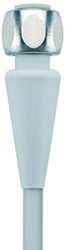 FB-WAKH4-10/S3930 | M12 connector, 4p, female 0°, 10 m, TPE, food