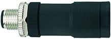 FSMC5K | M12 connector, 5p, male 0°, field-wireable