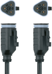 MA-ET06-3S-6-MA-ET06-3S/S370 | Deutsch-ET, 3p, female 0°/female 0°, 6 m, PUR