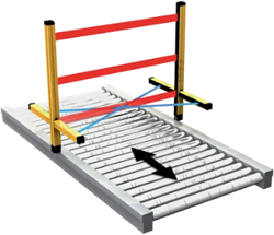 MXL R U 2B | Safety light curtain, Type 2, monitoring, reciever