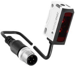 FT 25-RLH-NS-KL4 | Laser proximity switch with background suppression