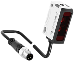 FR 25-RLO2-PNSL-KM4 | Laser retro-reflective sensor