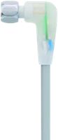 FB-SWKPH4P2-2/P01 | M8 connector, 4p, female 90°, 2 m, PVC, LED, food